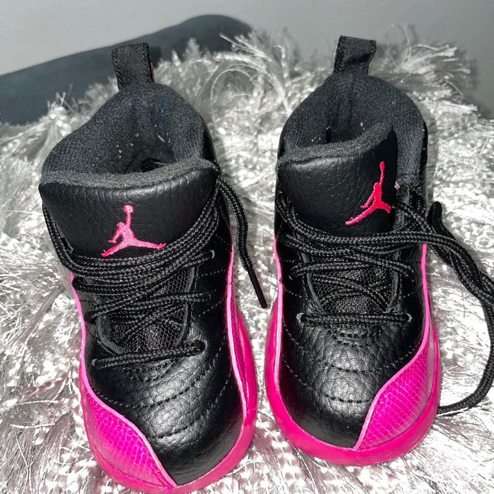 Baby girl Jordan size 7 sneakers